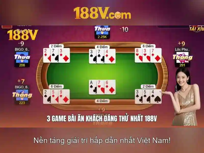 Trò chơi Slot 188v chính thức