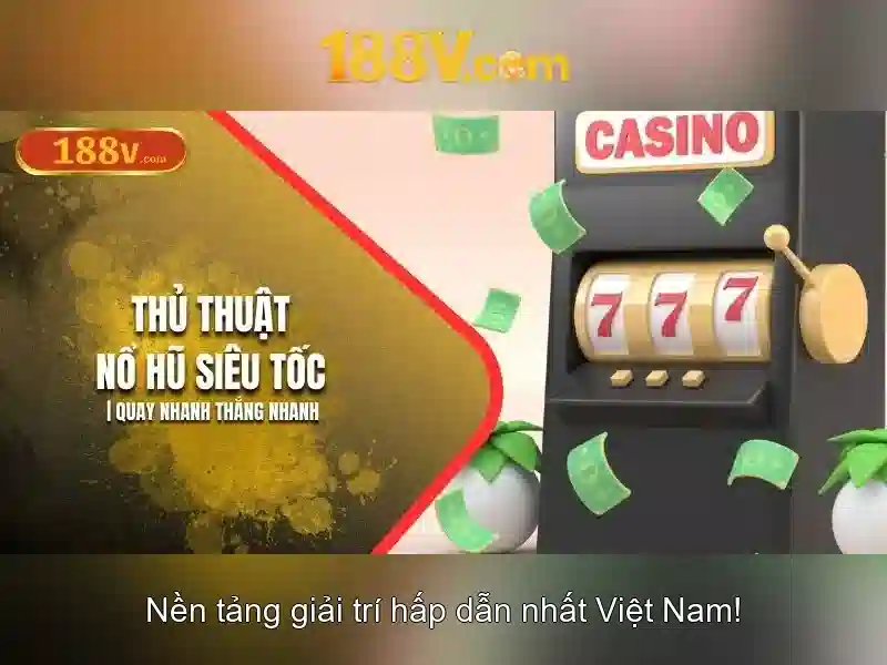 Trải Nghiệm Slot Đỉnh Cao Tại 188V